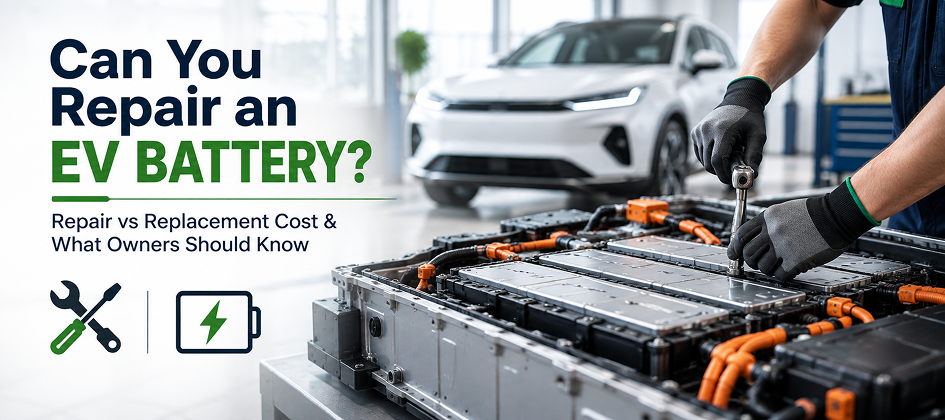 Can You Repair an EV Battery? Repair vs Replacement Cost & What Owners Should Know
